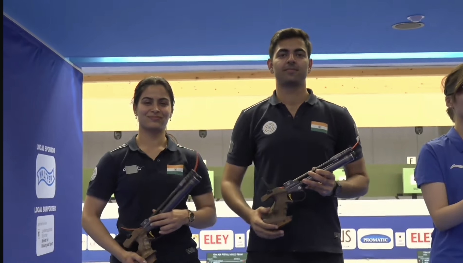 Manu Bhaker and Samrat Rana add silver in pistol mixed team as India finishes second in medal tally